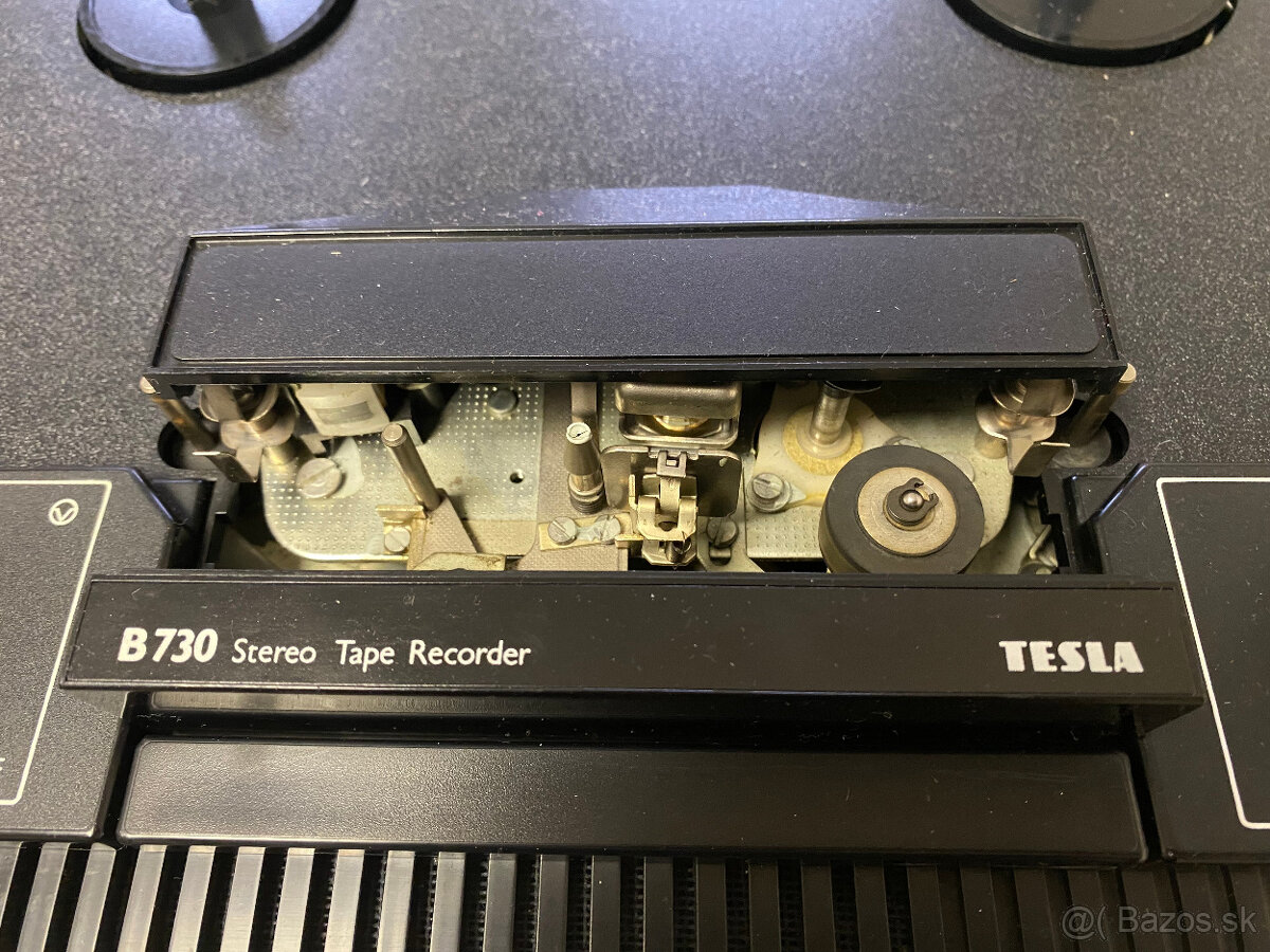 Tesla kotúčový magnetofón B730 servisovaný kompletný - 5