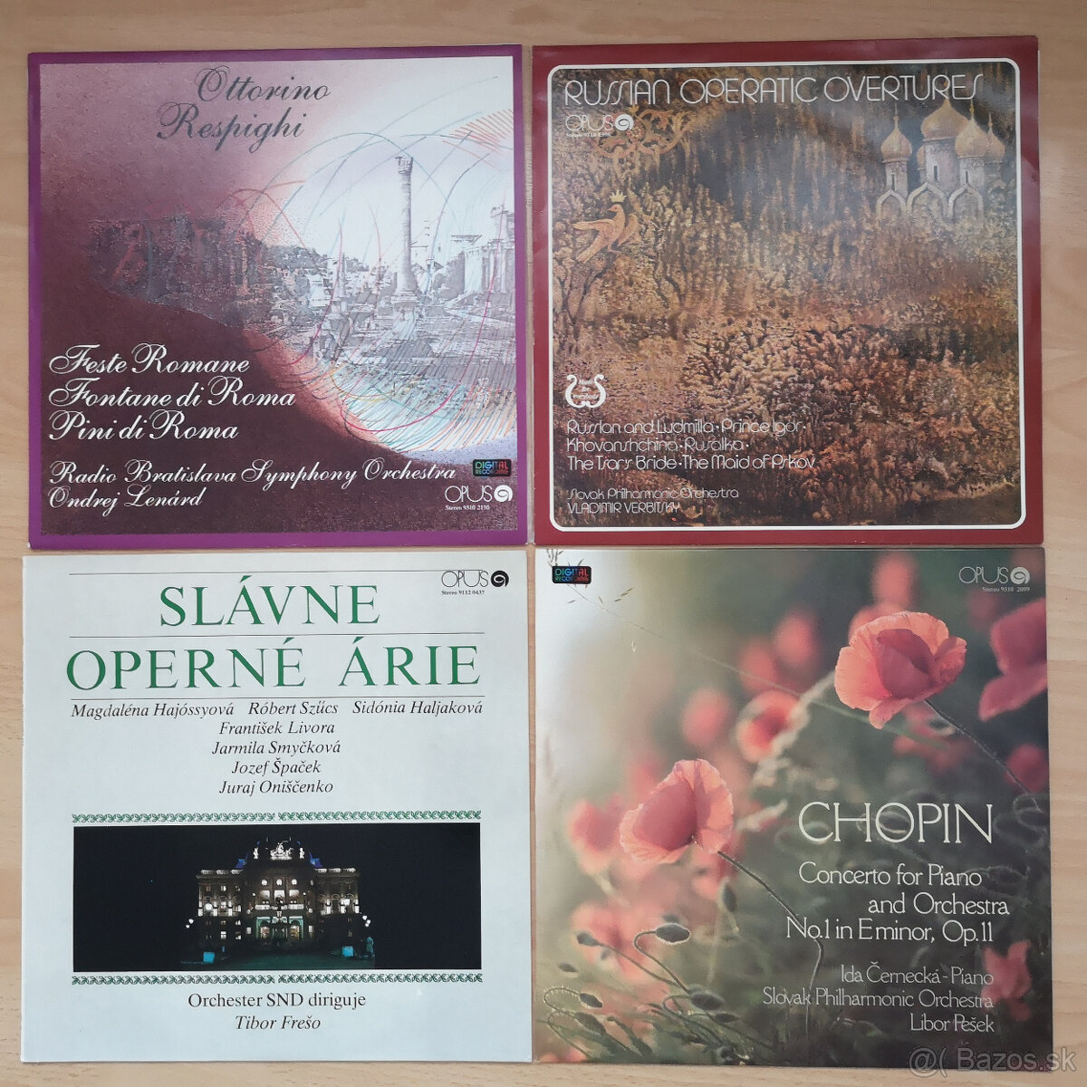 Predám neprehraté LP platne OPUS vydané pred rokom 1990 - 5