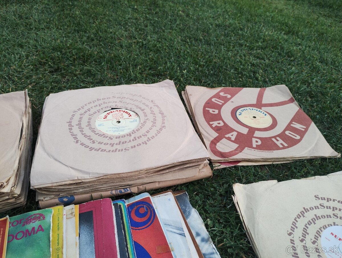 STAROŽITNÉ ORIGINÁLNE GRAMOFÓNOVÉ DOSKY - 5