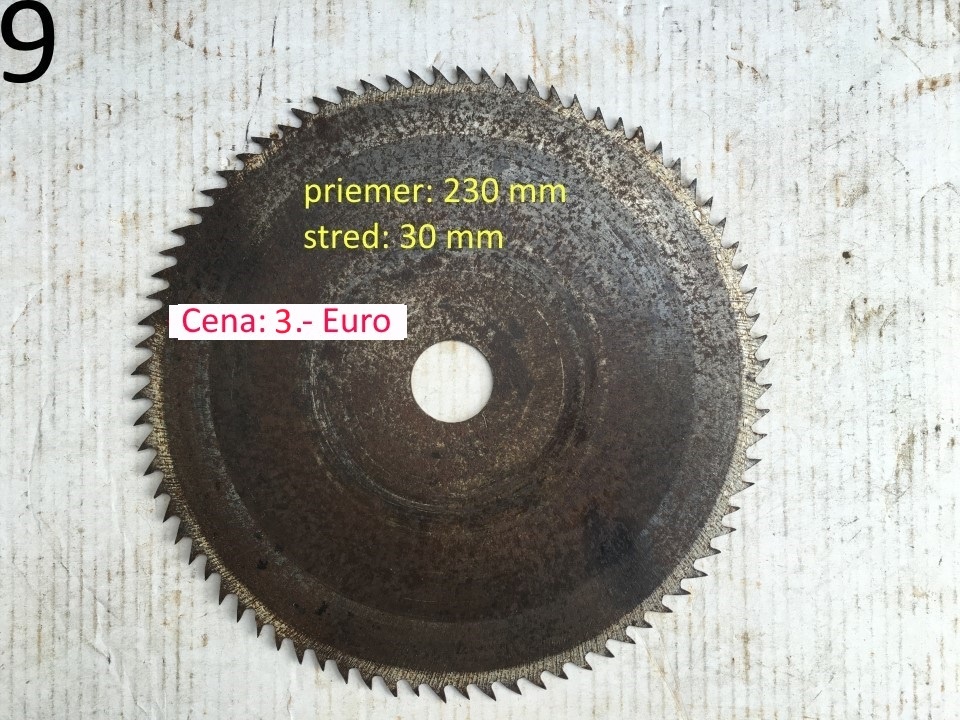 Pílové kotúče a oska na cirkulár - 5