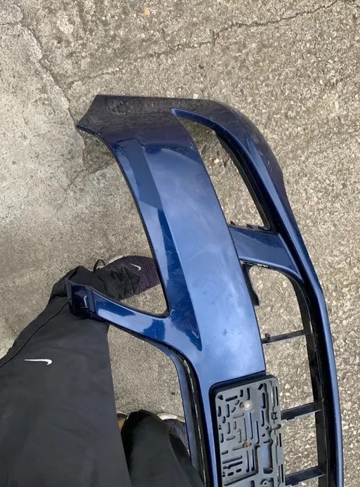 predni naraznik skoda fabia 2 II roomster modry - 5