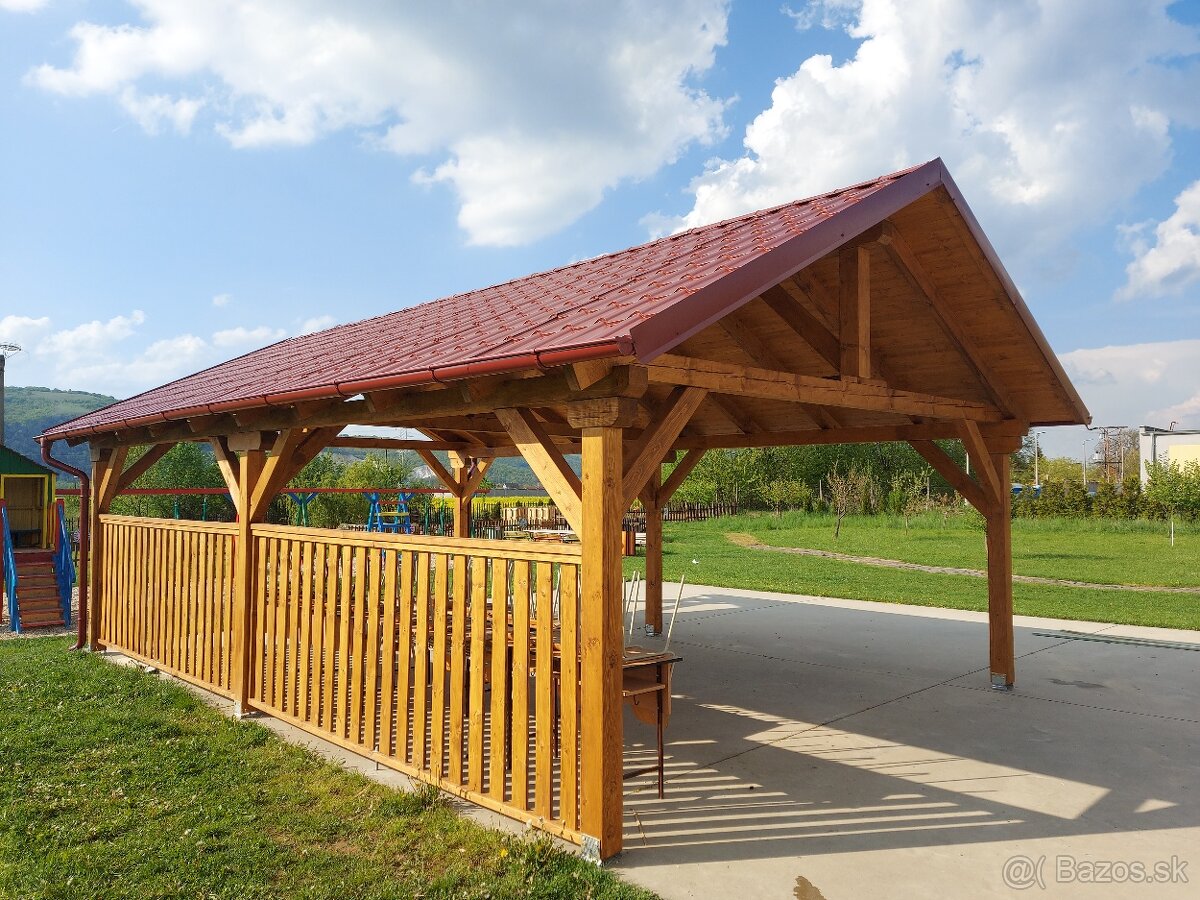 DREVOSTAVBY -chaty,domy, prístrešky - 5