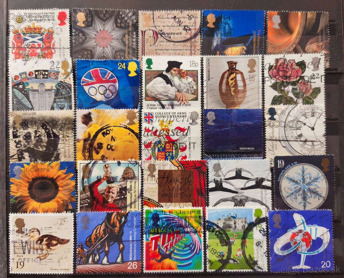 Známky Veľká Británia - 5