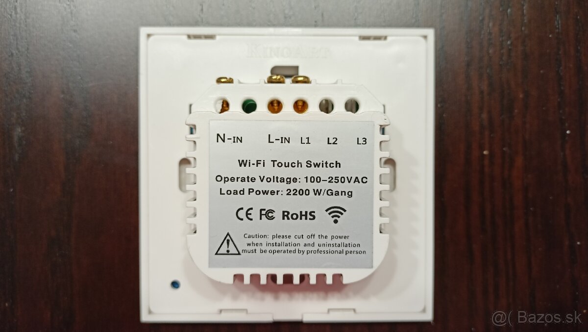 Dotykový sklenený ovládač - eWeLink - 5