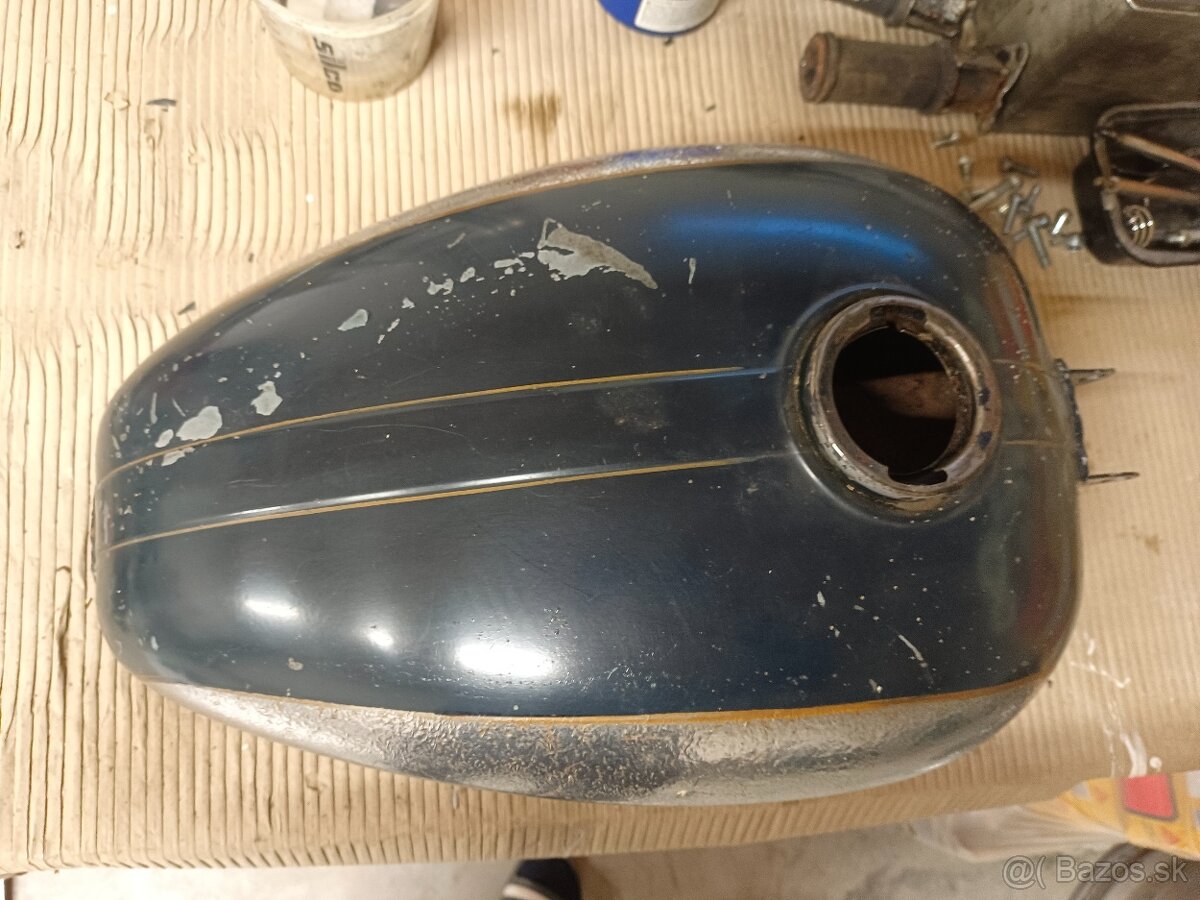 jawa sport originál modrá nádrž - 5