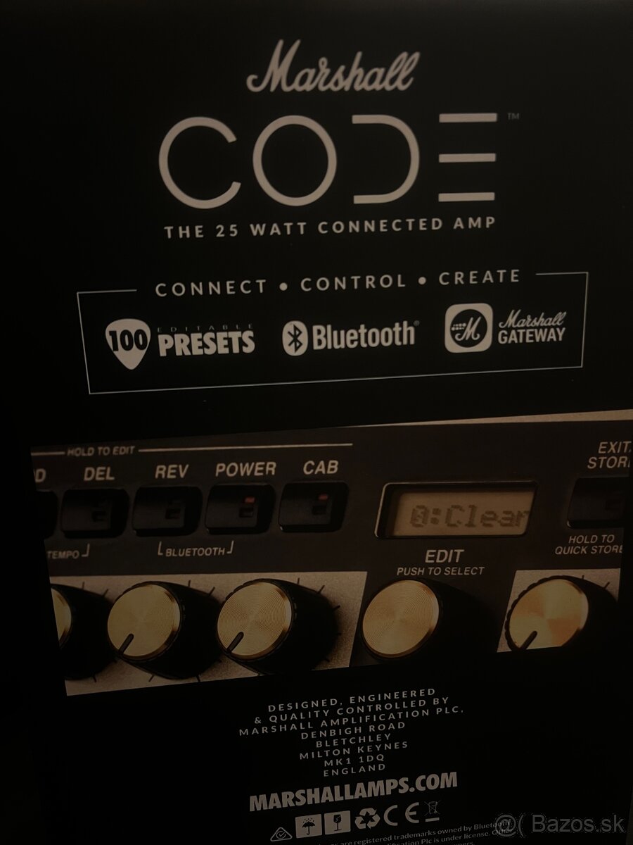 Marshall CODE 25 kombo TOP stav - 5