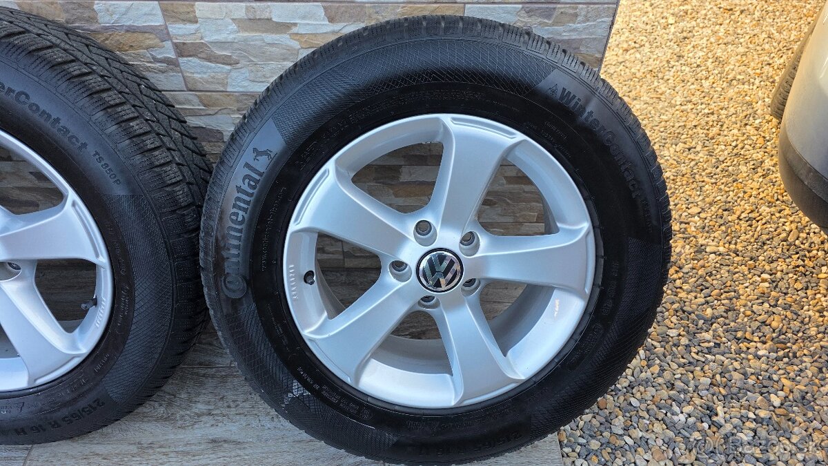 Predám originálne VW SIMA 5x112 /215/65 r16 - 5