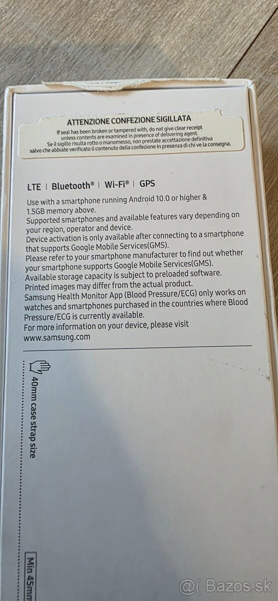 Predám Galaxy Watch 6 Gold 40mm - 5