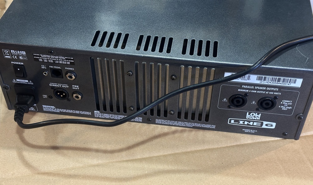 400W basgitarový zosilovač Line6 LowDown HD400 - 5