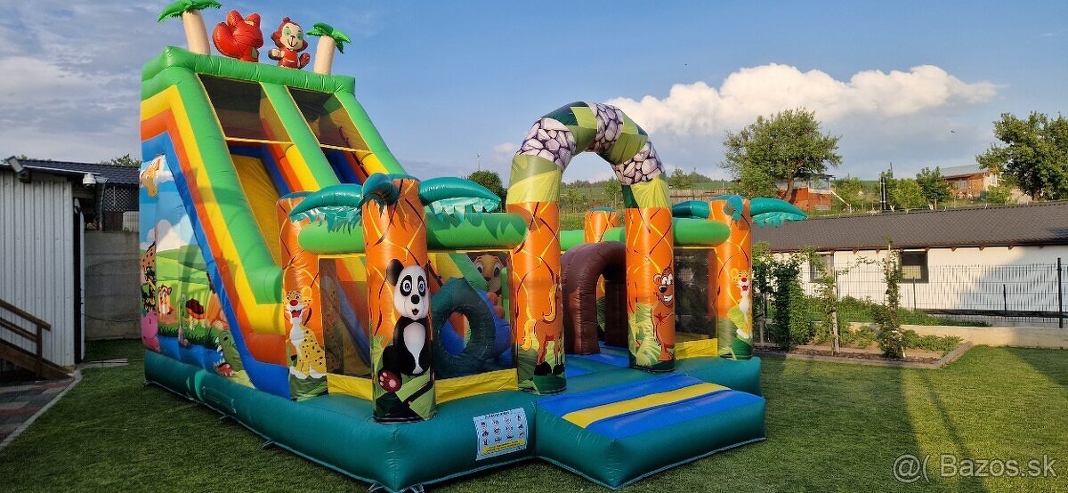 🎉 Prenájom skákaci hrad MADAGASKAR 🎉 - 5