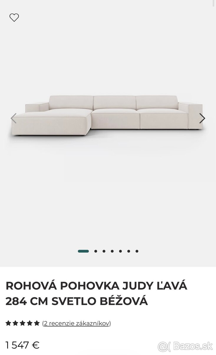 Rohová sedačka Micadoni - 5