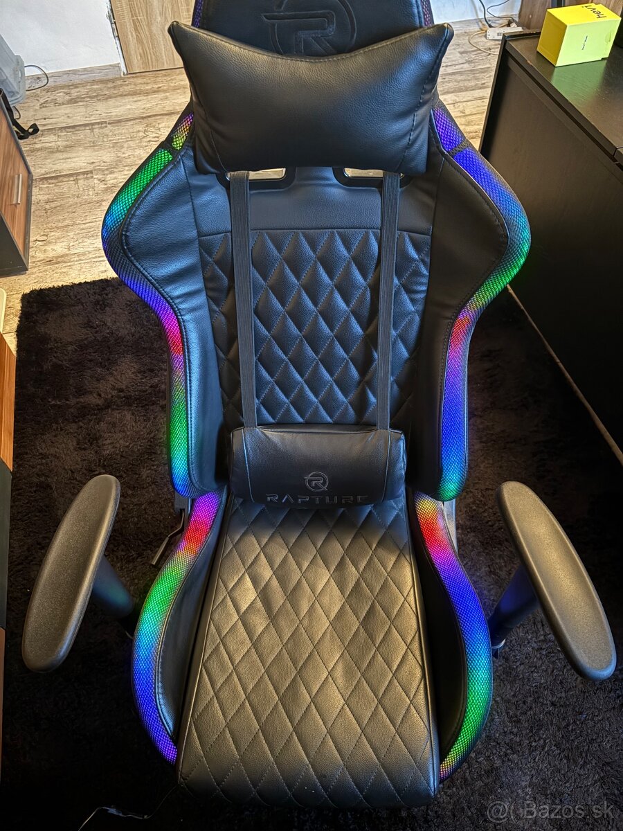 Rapture BLAZE RGB čierna - 5