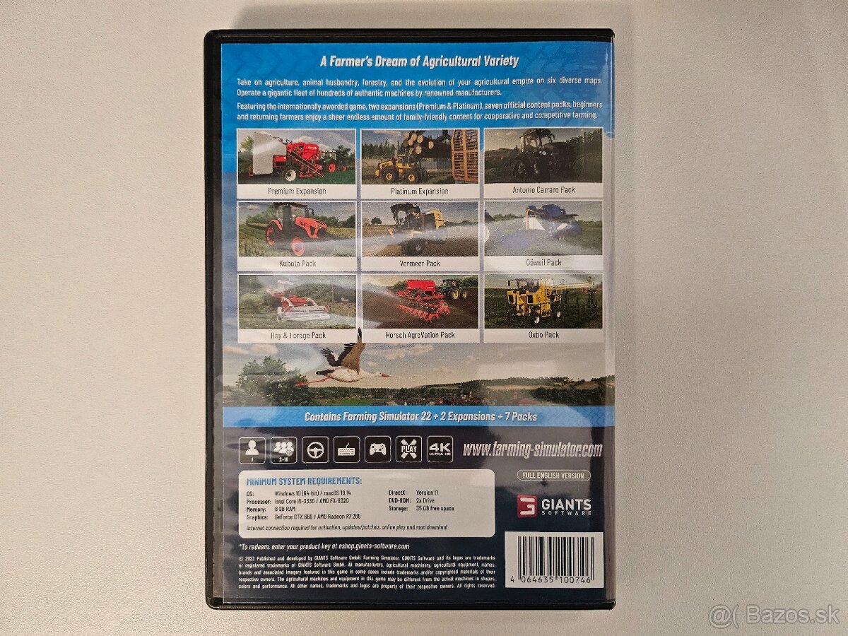 PC DVD Farming Simulator 22 Premium Edition + Loco Mania - 5