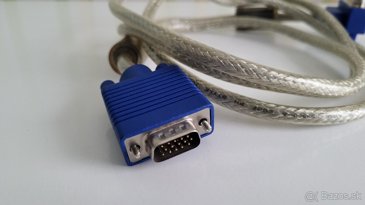Kábel D-SUB VGA 15 pin, dĺžka 1,5 m - 5