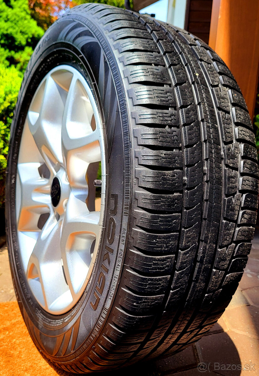alu R17 5x108, zimné pneu NOKIAN 235/55, orig. Ford KUGA - 5