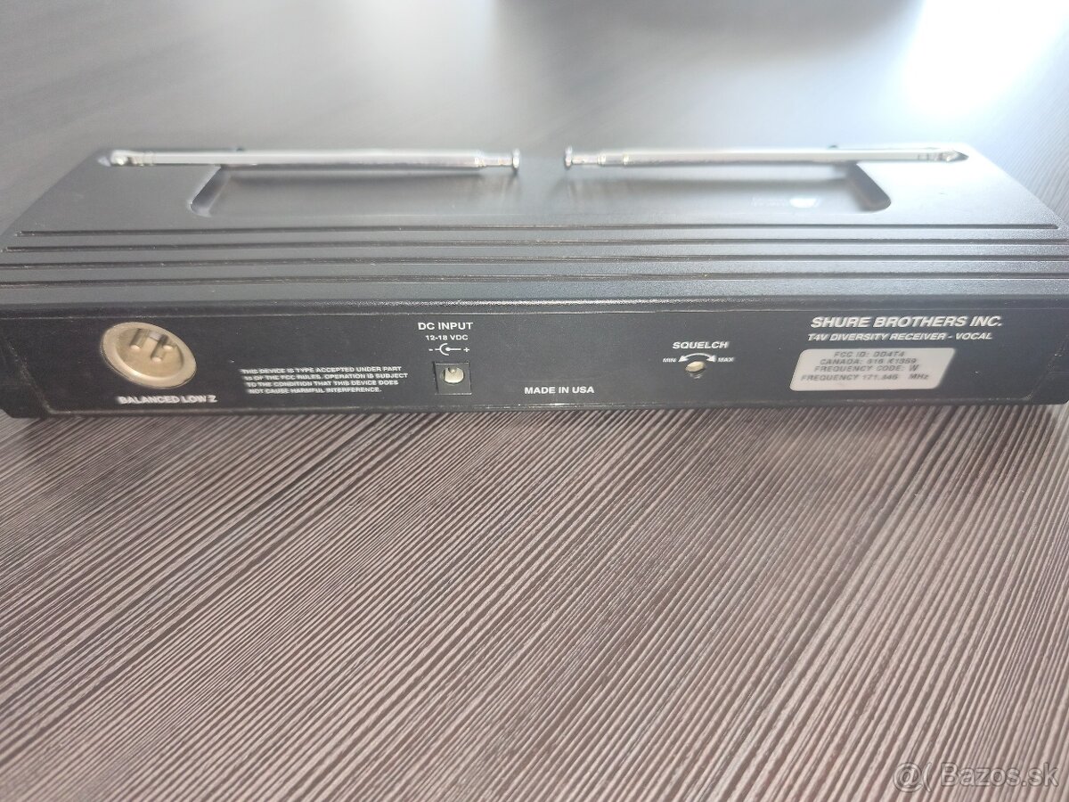 Predám Shure Bezdrôtový mikrofón - 5