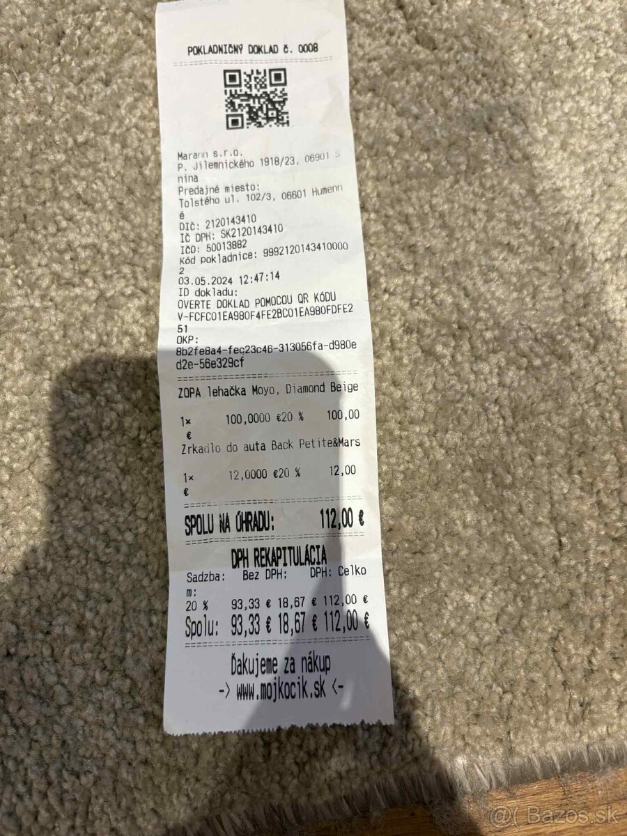 Hojdacie kresielko zopa - 5