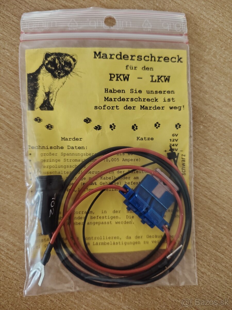 Odpudzovač Plašička LASIČIEK KÚN MAČIEK - 5