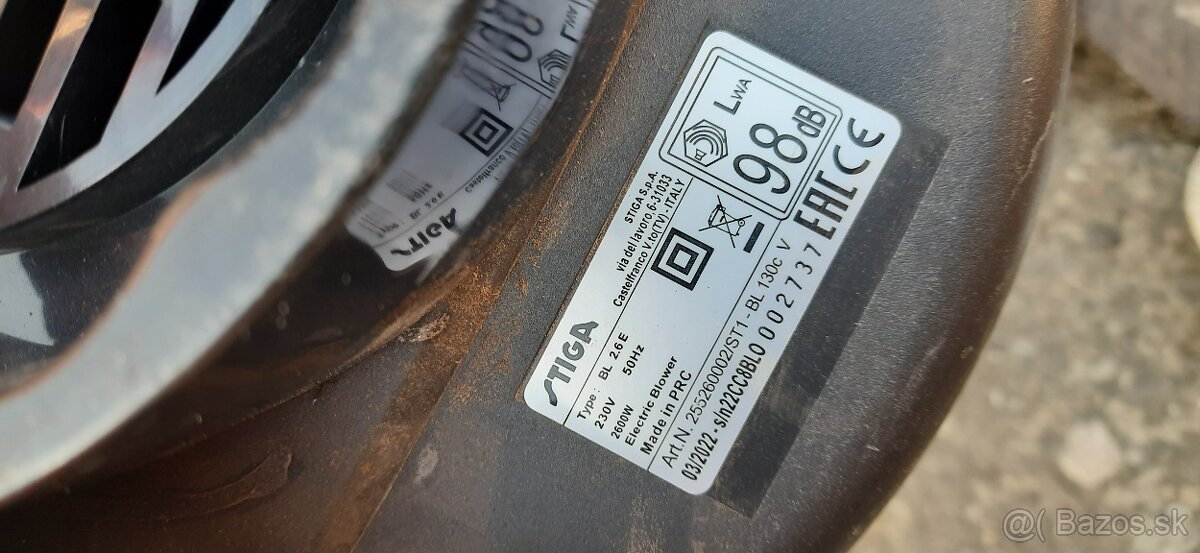 Elekt. fukár a vysávač STIGA - 5