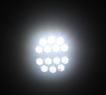 Predám diaľkové LED svetlo 220mm + parkovačķa - 5