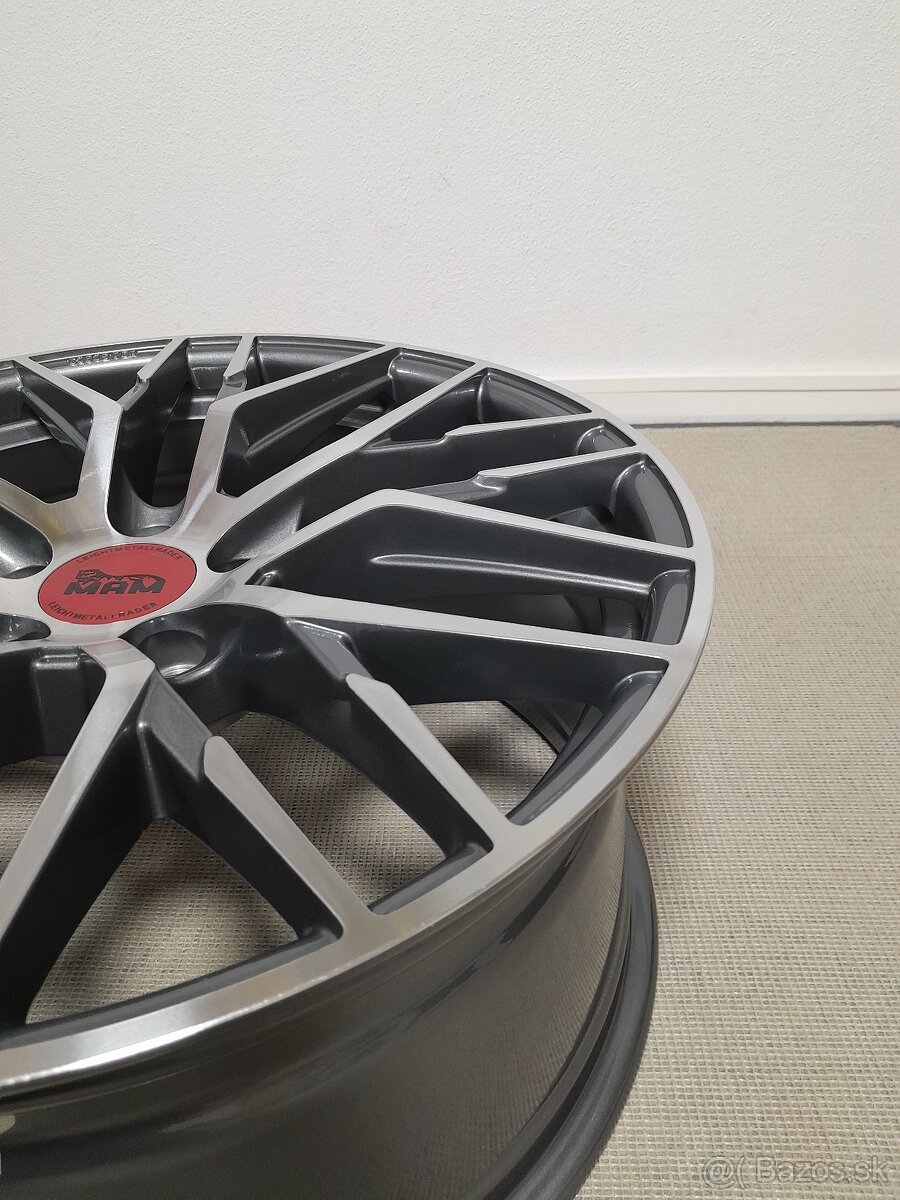 Alu disky R17 5x112 Et35 7.5J MAM RS4 Škoda Seat Vw Audi - 5