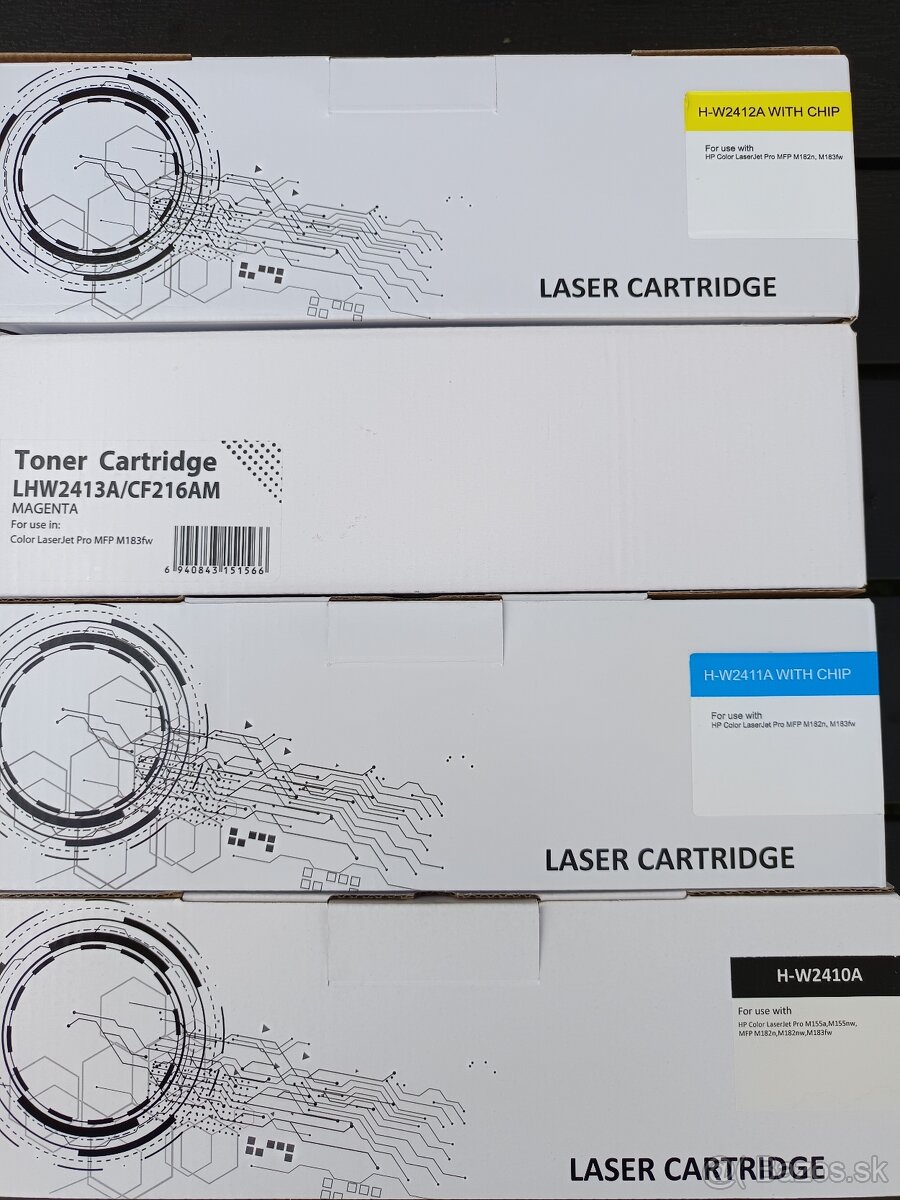 Predám náplň do tlačiarne HP color LaserJet pro MFP M183fw - 5