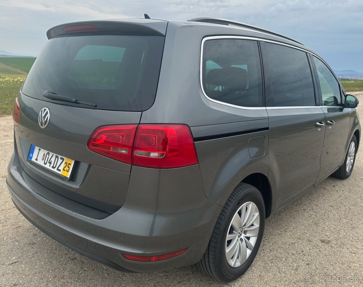 Volkswagen Sharan 2.0 103 kW DSG Webasto 5/2015 nová Stk - 5