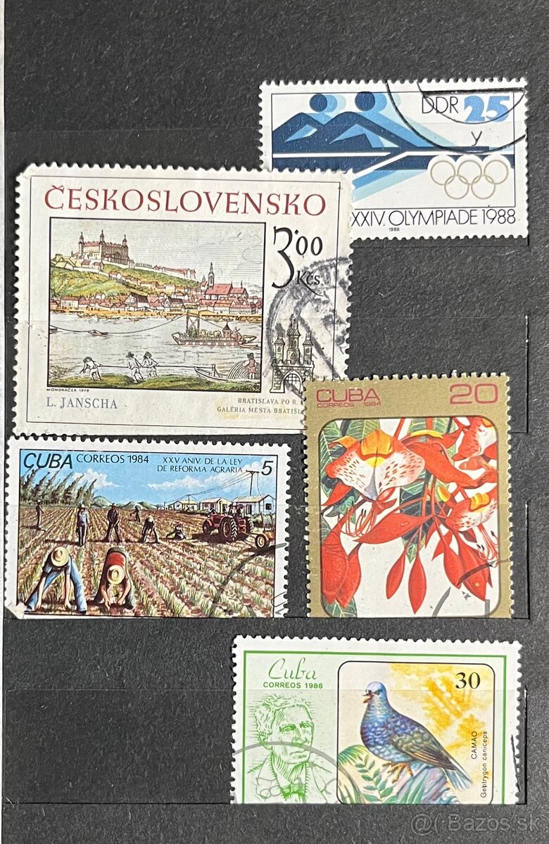 Zbierka poštových známok - 5