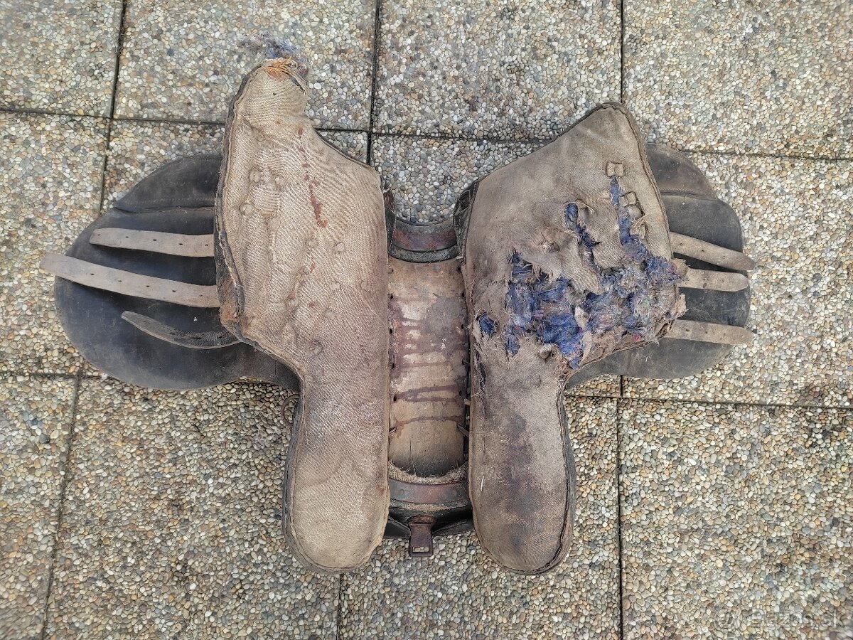 WW2 wehrmacht konské sedlo - 5