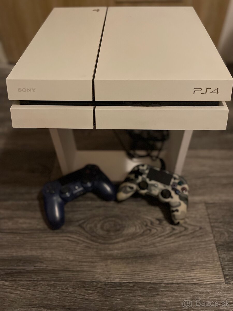PlayStation 4 – biela, 500 GB, výborný stav - 5