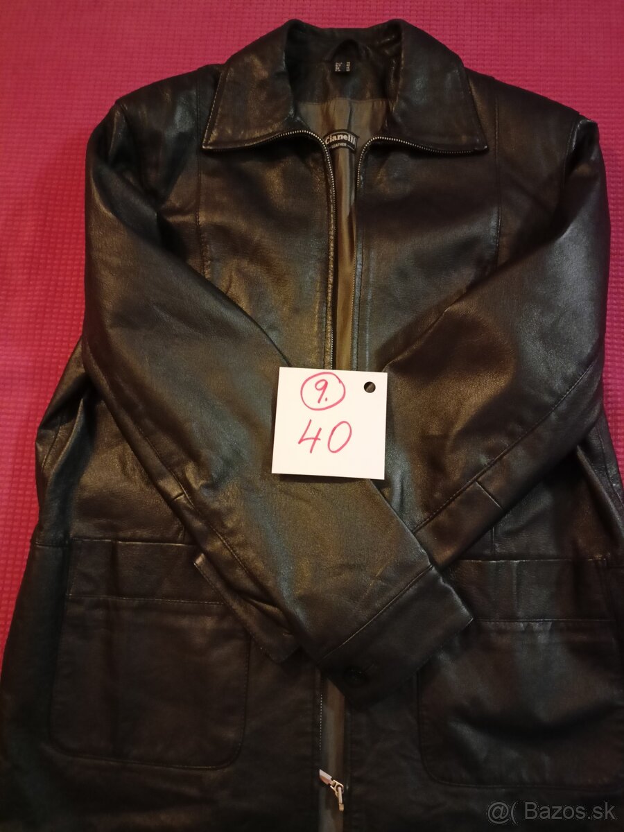 Bunda-kožená veľ. 42 AKCIA-20€ - 5