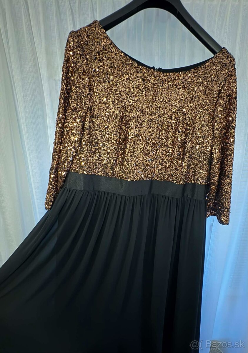 Spoločenské šaty veľ. 52 - 5