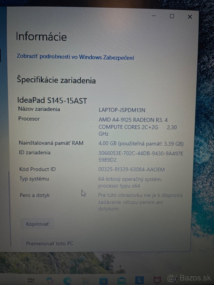 lenovo ideapad s145 - 5