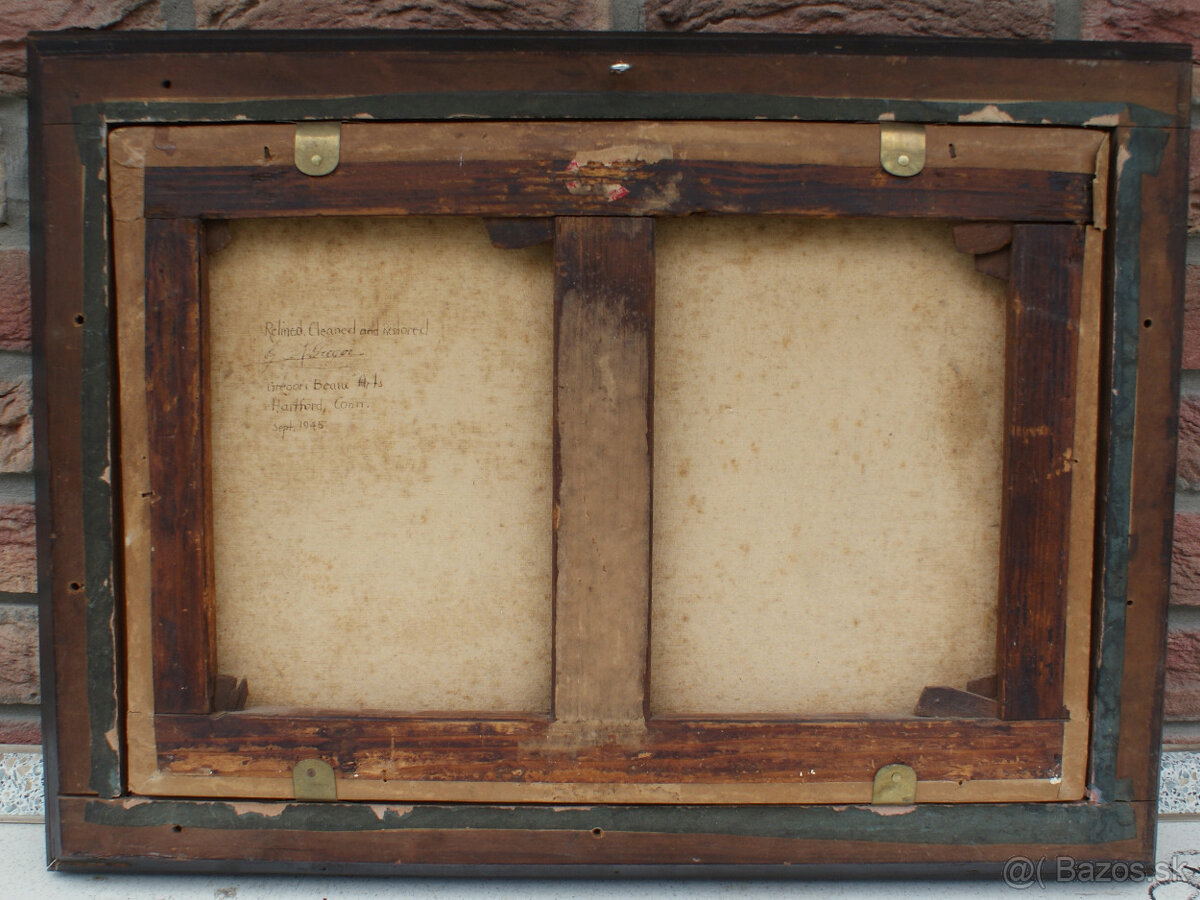 Starý obraz Charles Euphrasie KUWASSEG (1833-1904) - 5