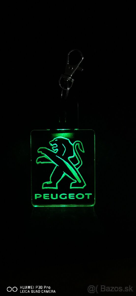 Led kľúčenka s vlastným TEXTOM / logom - 5