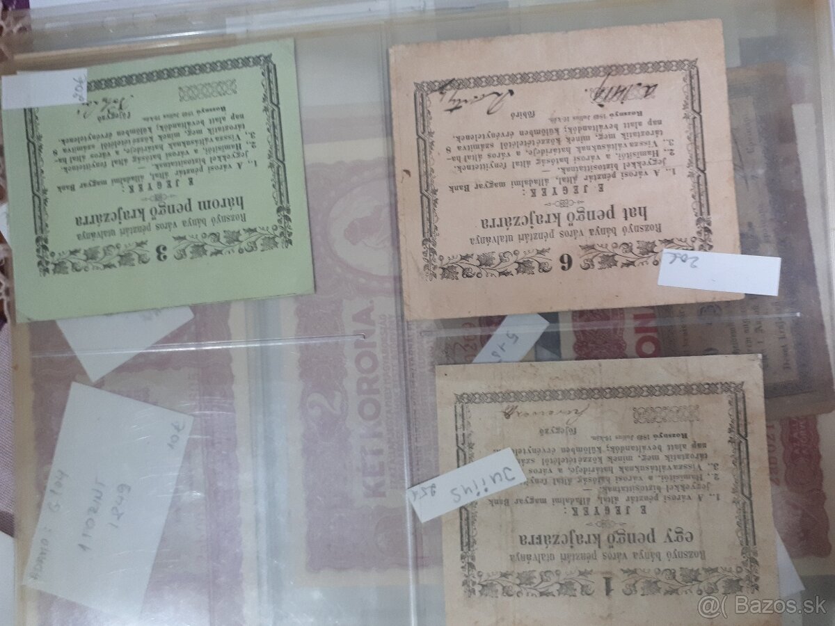 Bankovky R-U s pretlacou aj bez - 5