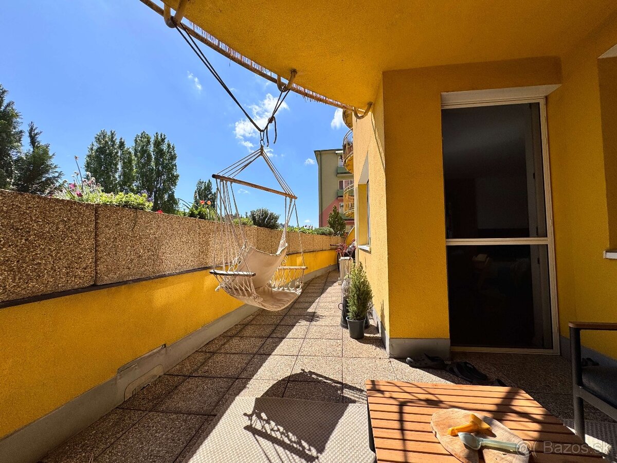 Slnečný 2i byt s 30 m² terasou, možnosť 3i, Rača – bez RK - 5