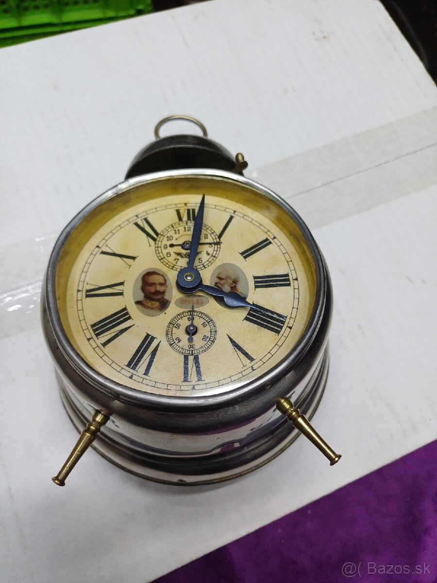 Predám starožitný budík - 5