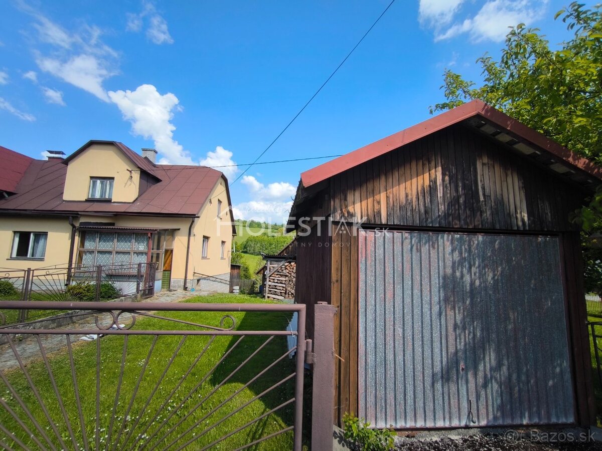 Predám dvojdom Čadca, Milošová s veľkým pozemkom, všetky IS - 5