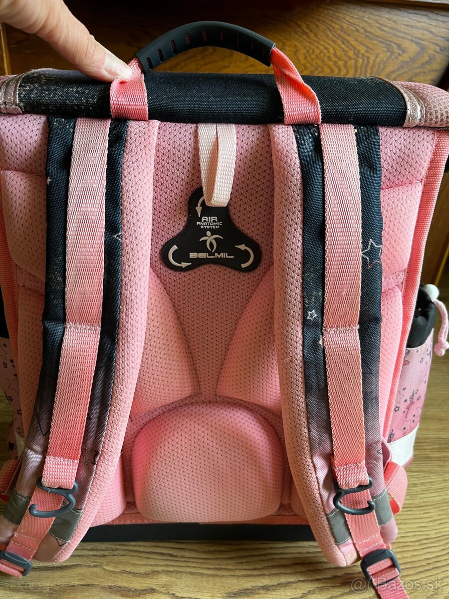 Školská taška Belmil Ballerina - set peračník, vak - 5