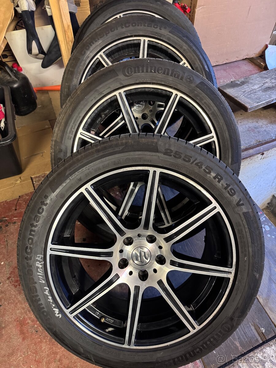 Predám hliníkové disky r19 na Suzuki grand Vitara - 5