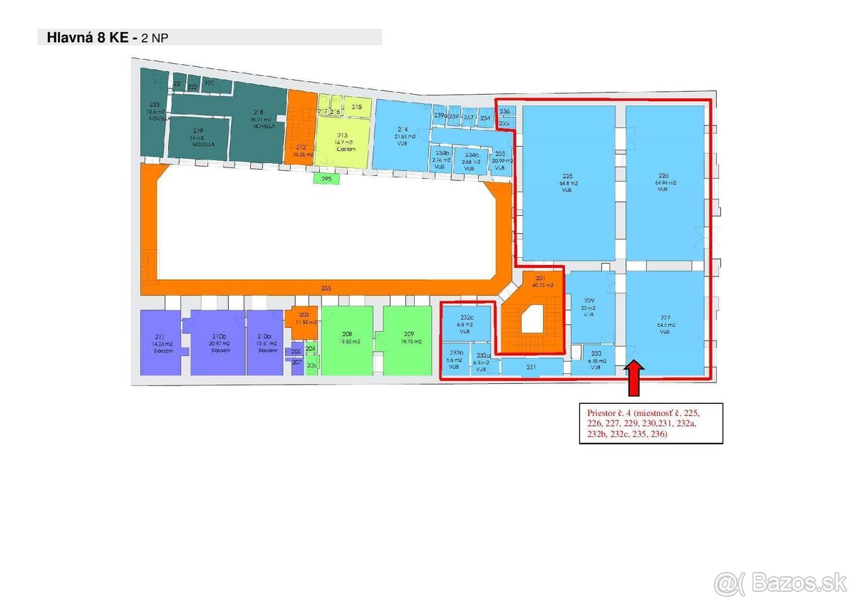 RealityKolesár prenajíma priestor 248m2 Hlavná ulica - 5