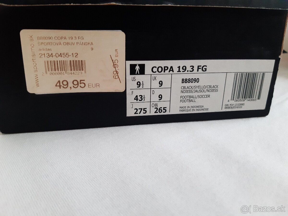 Predám kopačky Adidas - 5