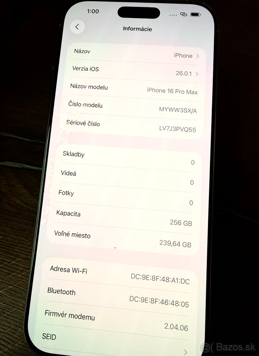 📱 Apple iPhone 16 Pro Max – biely, 256 GB I NOVÝ - 5