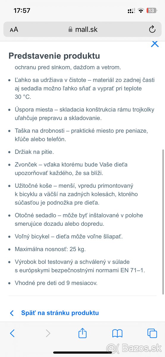 Trojkolka Kinderkraft aveo - 5