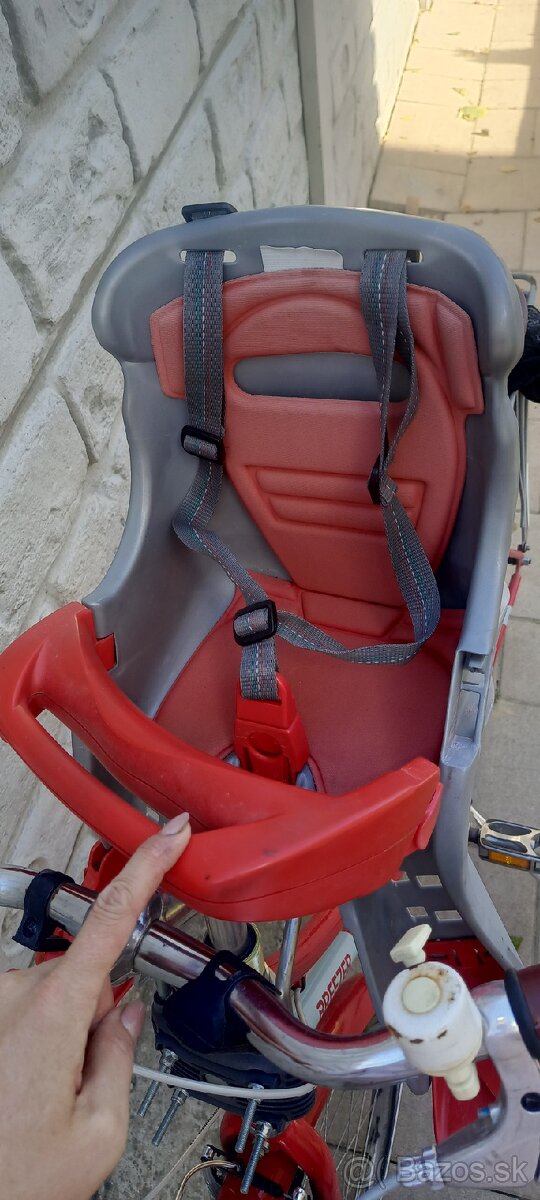 Detská sedačka na bicykel predná - 5