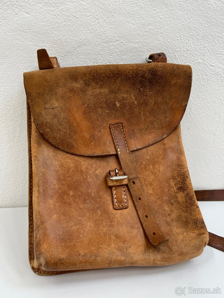Dôstojnícka kožená brašna - 5