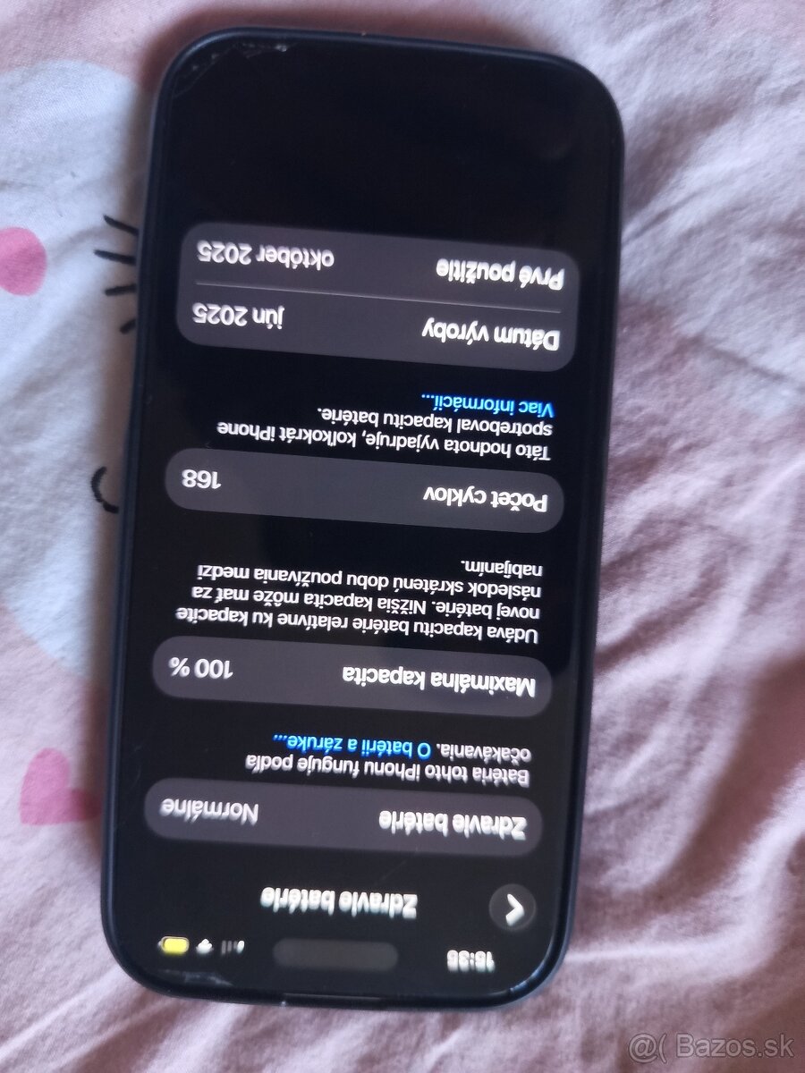 Predávam Iphone 16 pro Gold 256 GB - 5