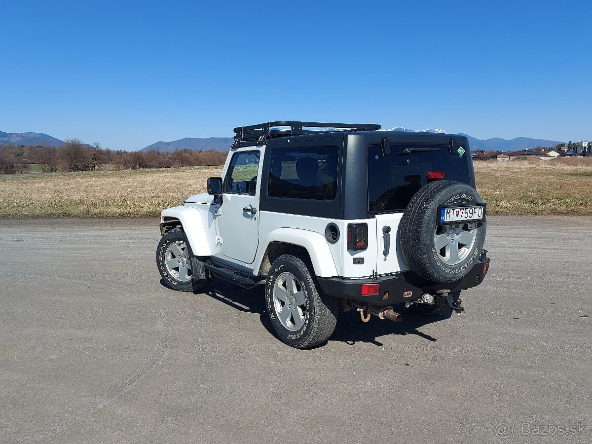 Jeep Wrangler Sahara JK 3,8 benzín V6 LPG, znížená cena