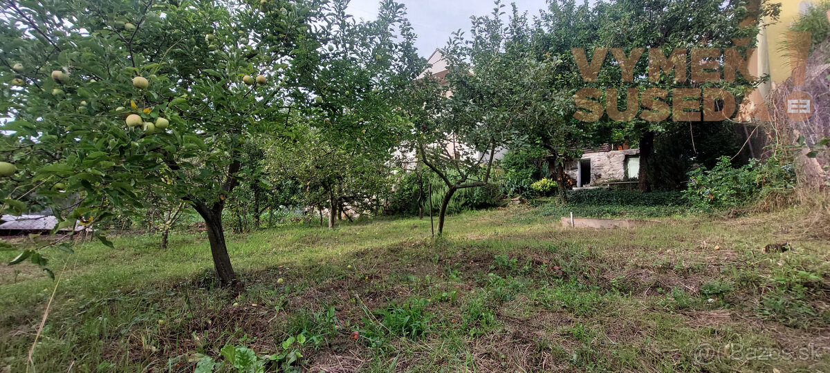 VYMEŇ SUSEDA - POZEMOK 395.00 m2 - REKREAČNÁ CHATA, ULICA N - 5